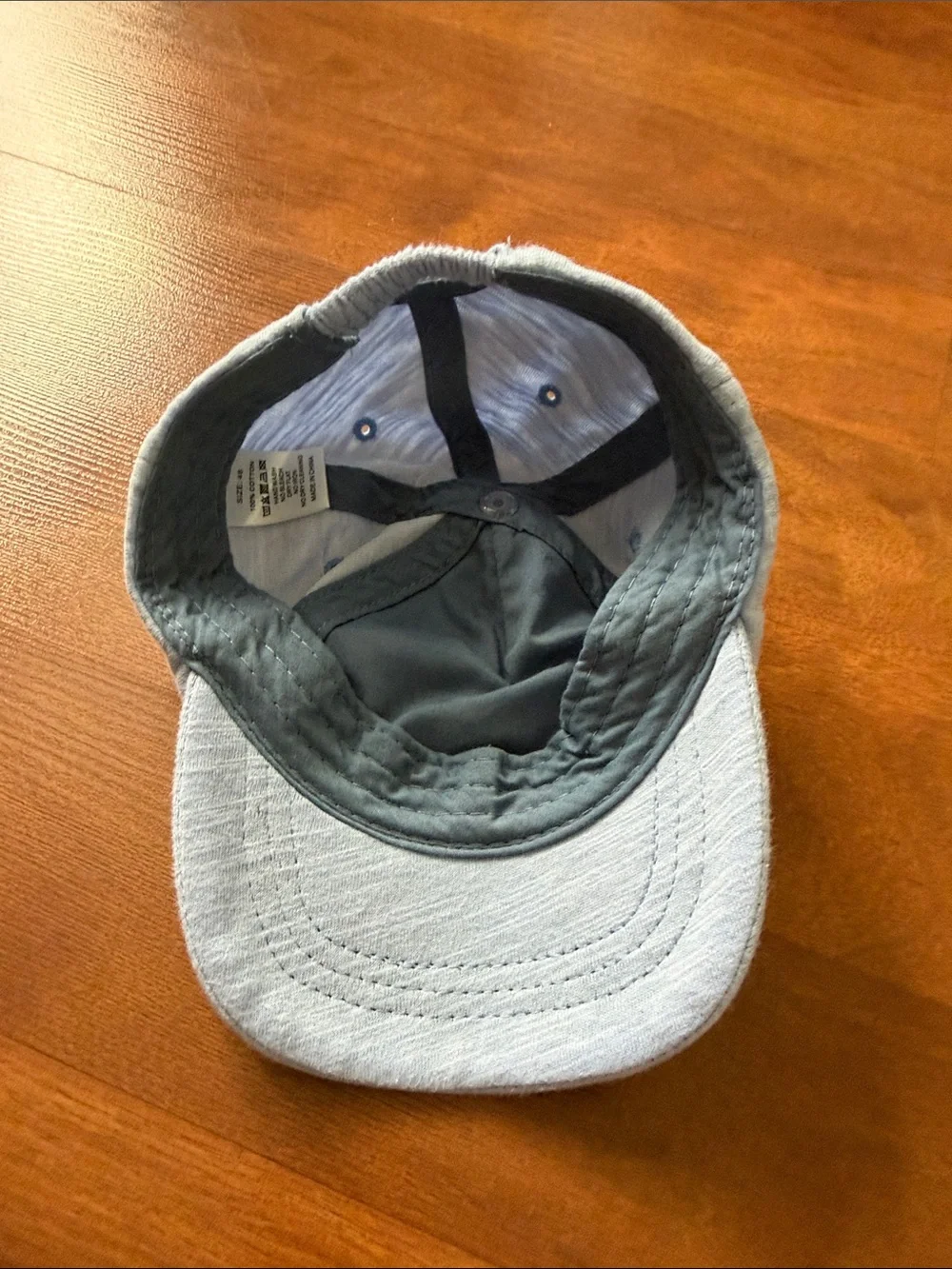 Light Blue Kids' Dinosaur Cap